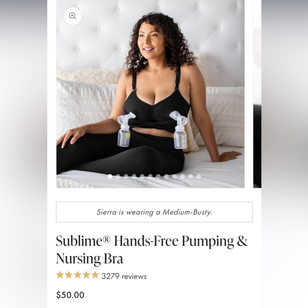 Kindred Bravely Sublime pumping and nursing bra